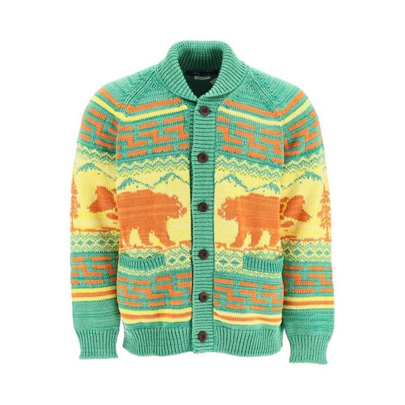 JUNYA WATANABE Other - JUNYA WATANABE Jacquard Tribal Cardigan